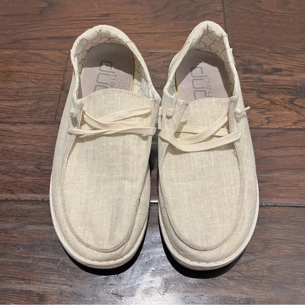 Hey Dude Wendy L Linen Women Shoes